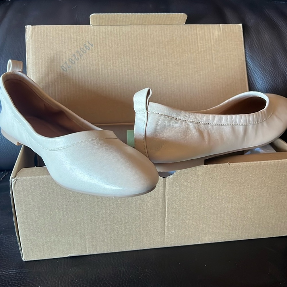 J. Crew nude flats brand new